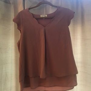 Womens crepe top